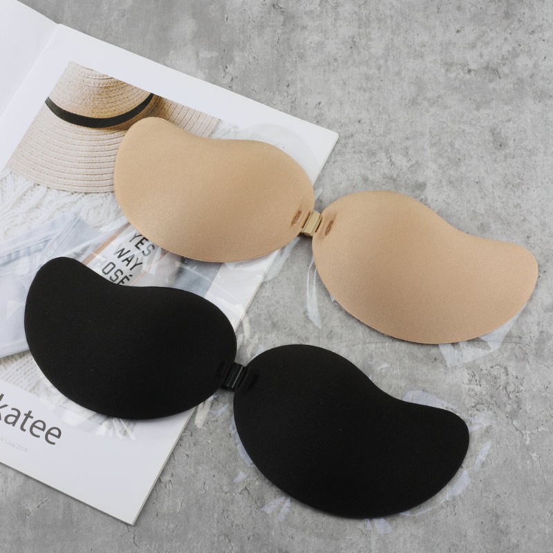 Women'S Accessories Mango - 再利用可能なシリコーンバスト乳首カバーニプレスステッカーマンゴー胸自己粘着目に見えないブラジャーリフトテーププッシュアップストラップレスブラジャー