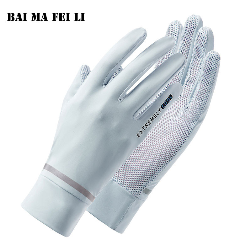 Women'S Golf Accessories - 女性用夏用薄型通気性メッシュゴルフサンガローブ、UVカット付き軽量ゴルフアクセサリー、アウトドアカジュアルサイクリンググローブ