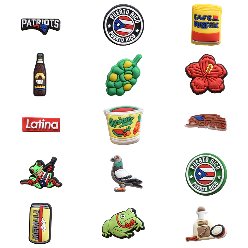 Women'S Accessories For Crocs - Mexican-女性用サンダル,子供用サンダル,ジーンズ,男の子,女の子の装飾,バックル付きの靴のチャーム