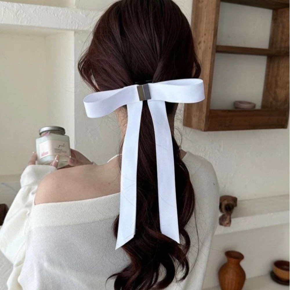 Women'S Accessories Rainbow Shops - レインボーボウズ 1個入り 取り外し可能な磁気サテンボウヘアクリップ エレガントなヘアバレッタ 女性用 女の子用