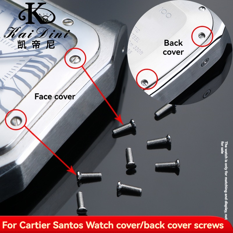Women'S Accessories Cartier - 時計カバーネジカルティエサントス男性女性修理時計フロントカバーバックカバー時計ベゼルケースネジアクセサリー 2 個