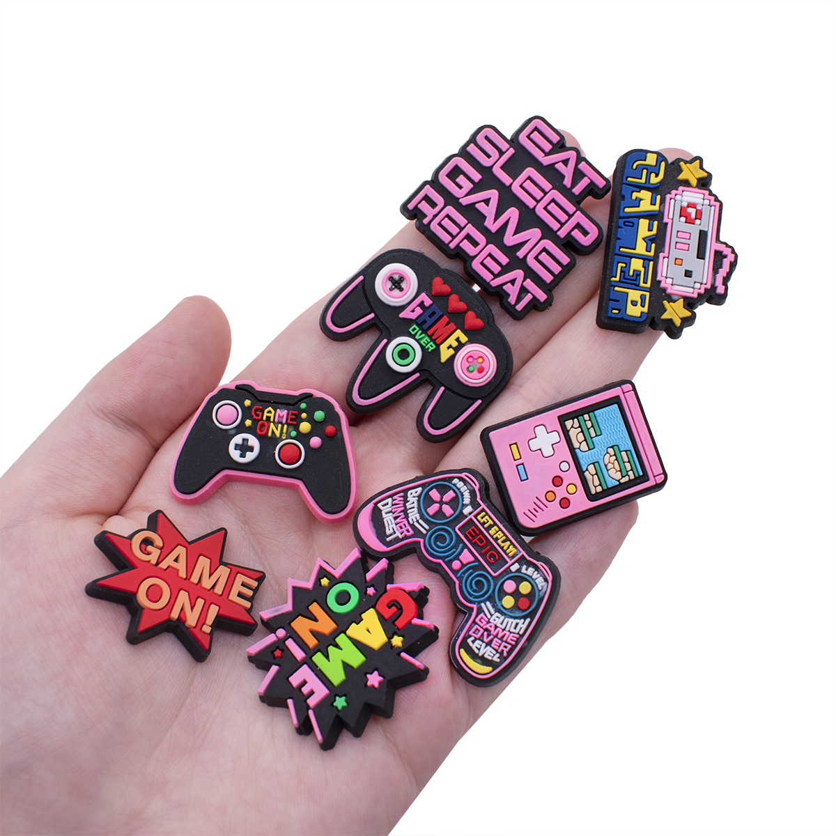 ゲーム靴チャームクロックスアクセサリーゲームパッドゲーム女性 - Women'S Accessories For Crocs のレビューと価格