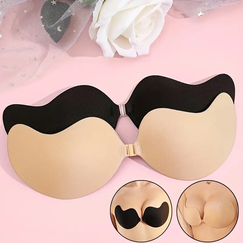 2 ペア女性目に見えない下着ヌーブラ胸パッチ 3 色低刺激性 - Women'S Accessories Mango のレビューと価格