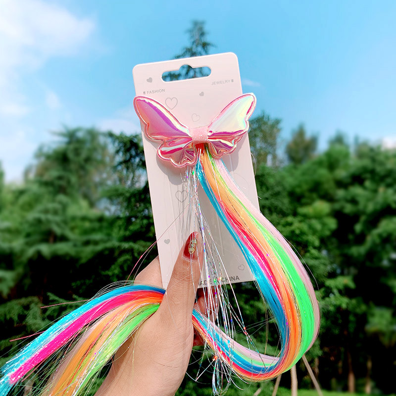 カラフルなヘアエクステンション,クリップオンヘアピース,レイ - Women'S Accessories Rainbow Shops のレビューと価格
