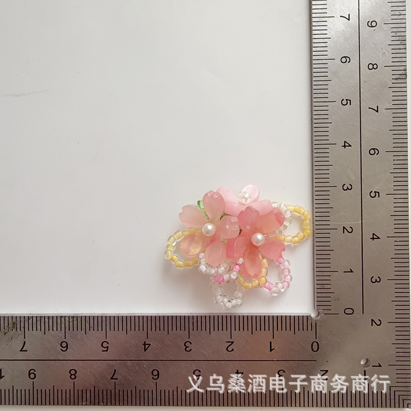 アップグレードされた3Dビーズベゴニアフラワーシューズバック - Women'S Accessories For Crocs のレビューと価格