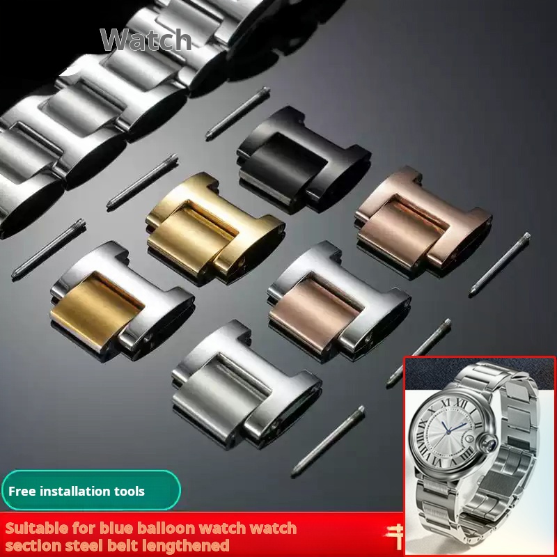 男性と女性のためのステンレス鋼のブレスレット,時計チェーン, - Women'S Accessories Cartier のレビューと価格