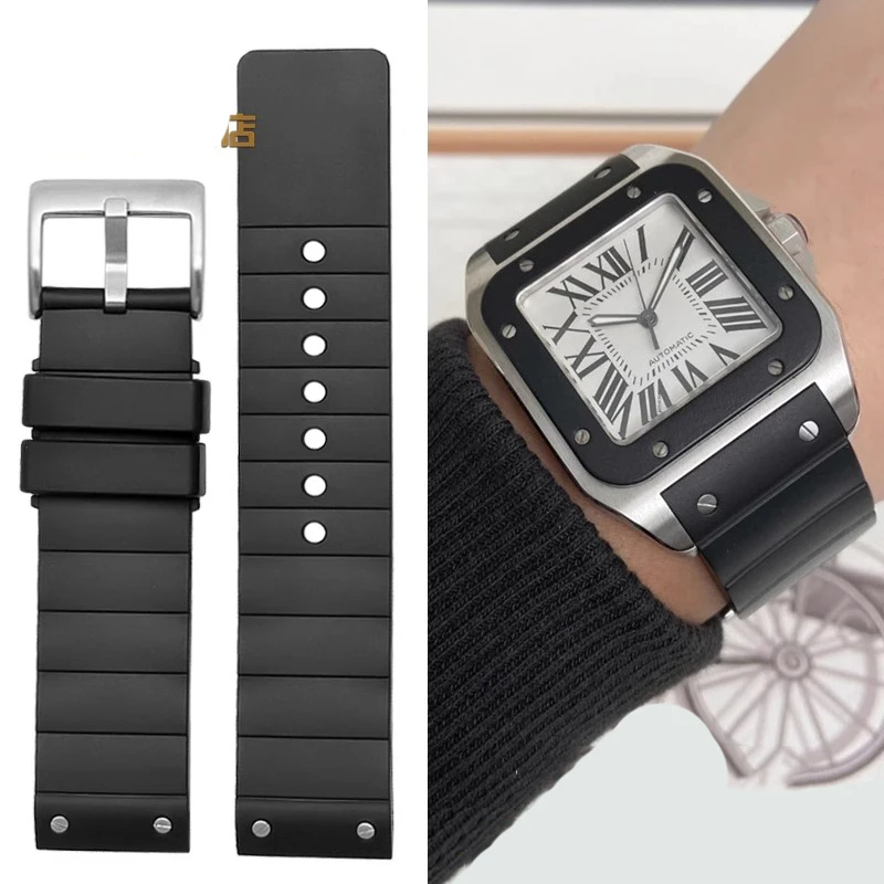 男性と女性のための時計ストラップ,ゴム製ブレスレットアクセサ - Women'S Accessories Cartier のレビューと価格