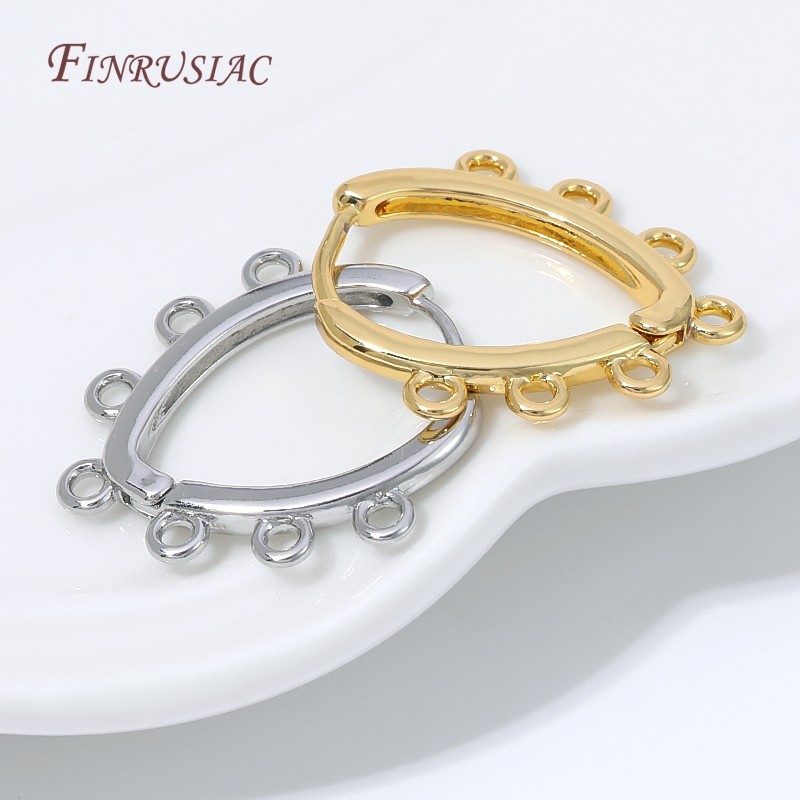 18K金メッキハギーイヤリング、マルチアウターループ、オープ - Wrap Ring Gold のレビューと価格