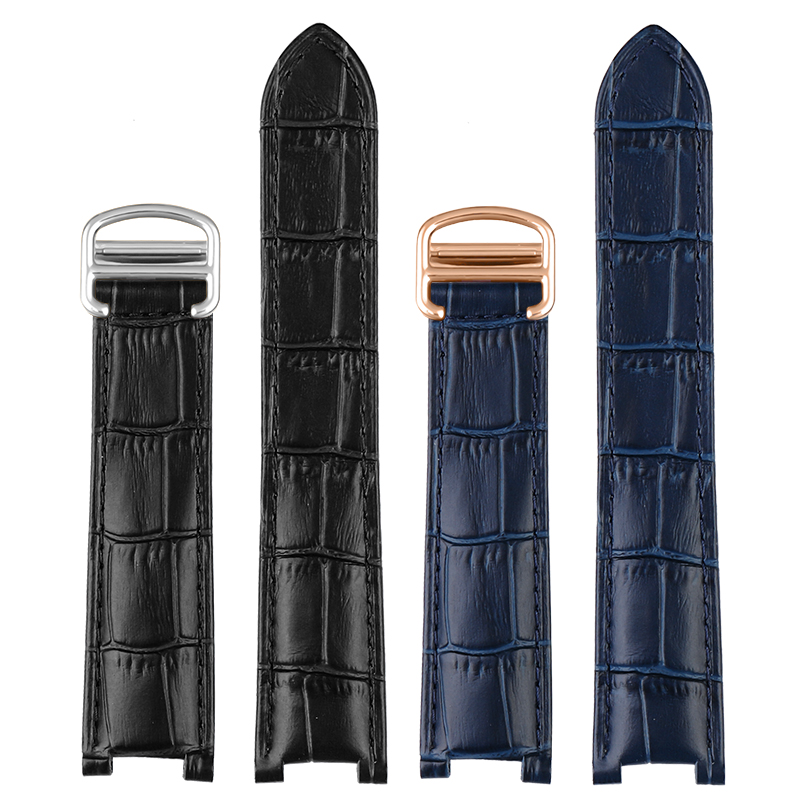 カルティエパシャ時計ストラップノッチ本革男性女性牛革時計バン - Women'S Accessories Cartier のレビューと価格