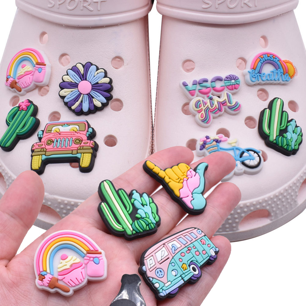 ビーチバケーションシューズチャーム クロックス用シンボルシュ - Women'S Accessories For Crocs のレビューと価格